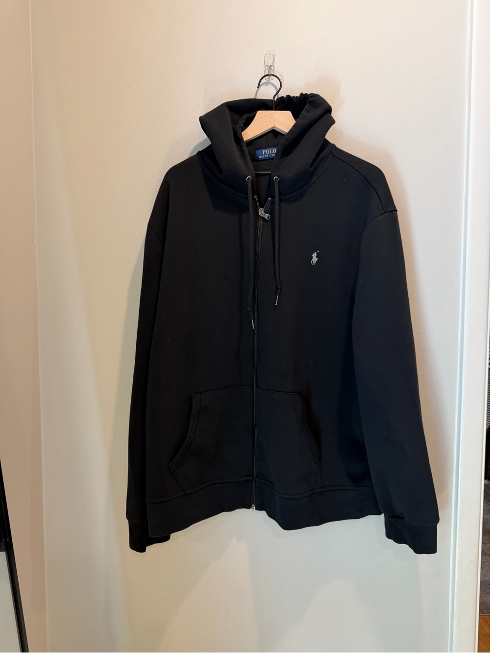 Polo by Ralph Lauren Double-Knit Full-Zip Hoodie size. XXL